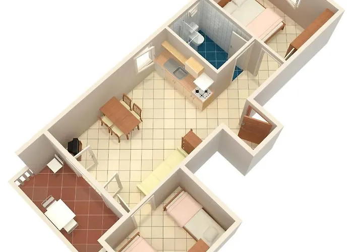 With Parking Space Mandre, Pag - 6405 Kolan